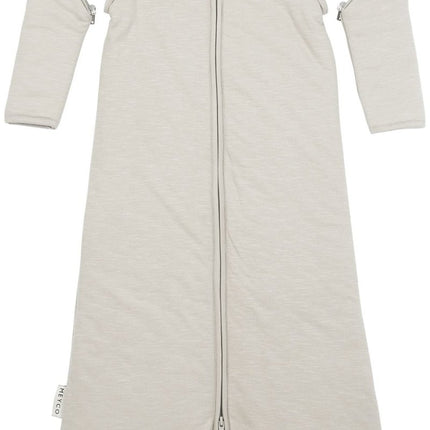 Meyco Slaapzak Baby Afritsbare Mouwen Greige koop je bij Babywinkel