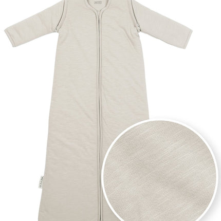 Meyco Slaapzak Baby Afritsbare Mouwen Greige koop je bij Babywinkel