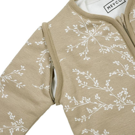 Meyco Slaapzak Baby Branches 4 Seizoenen Sand koop je bij Babywinkel