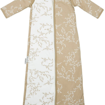 Meyco Slaapzak Baby Branches 4 Seizoenen Sand koop je bij Babywinkel