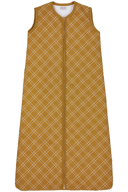 Meyco Slaapzak Baby Double Diamond Honey Gold koop je bij Babywinkel