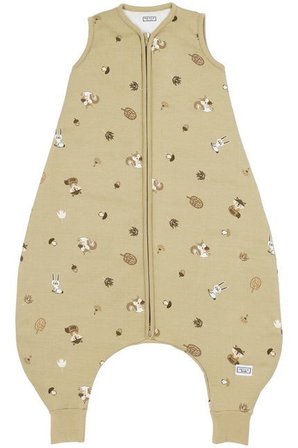 Meyco Slaapzak Baby Winter Jumper Forest Animals Sand koop je bij Babywinkel
