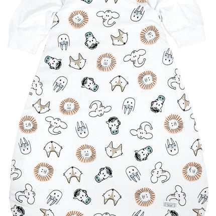 Meyco Slaapzak Baby Winter Rond 2 - Delig Animal koop je bij Babywinkel