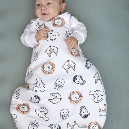 Meyco Slaapzak Baby Winter Rond 2 - Delig Animal koop je bij Babywinkel