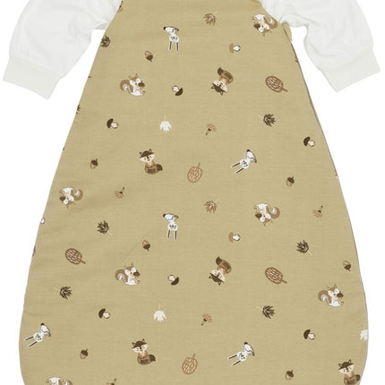 Meyco Slaapzak Baby Winter Rond 2 - Delig Forest Animals Sand koop je bij Babywinkel