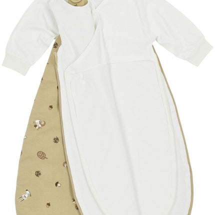 Meyco Slaapzak Baby Winter Rond 2 - Delig Forest Animals Sand koop je bij Babywinkel