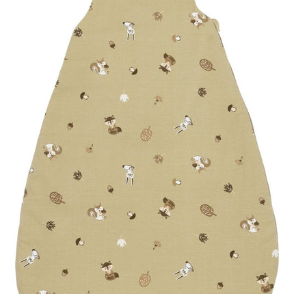 Meyco Slaapzak Baby Winter Rond 2 - Delig Forest Animals Sand koop je bij Babywinkel