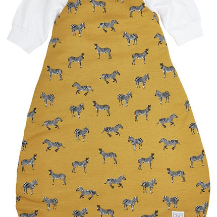 Meyco Slaapzak Baby Winter Rond 2 - Delig Zebra Animal Honey Gold koop je bij Babywinkel