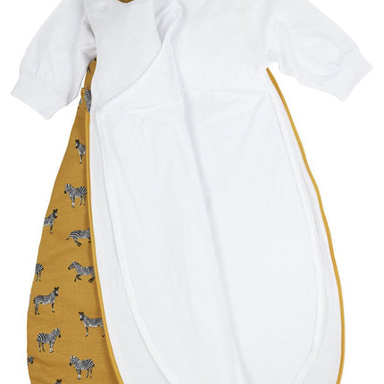 Meyco Slaapzak Baby Winter Rond 2 - Delig Zebra Animal Honey Gold koop je bij Babywinkel