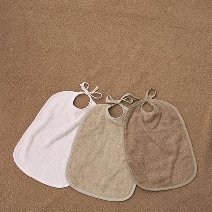 Meyco Slabbetje 2St Basic Badstof Sand koop je bij Babywinkel