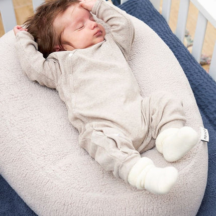 Meyco Voedingskussen Hoes Greige koop je bij Babywinkel