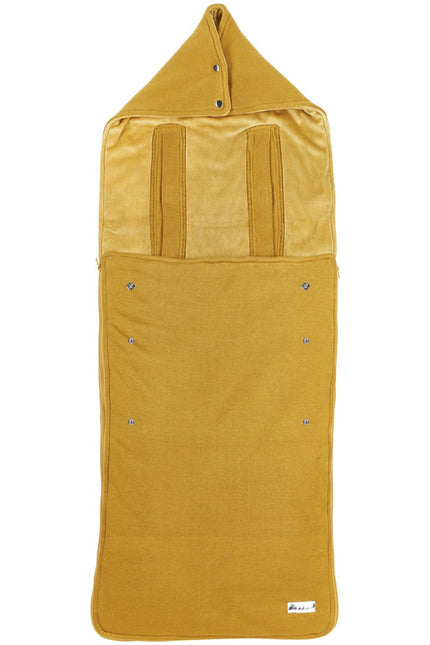 Meyco Voetenzak Buggy Knit Honey Gold koop je bij Babywinkel