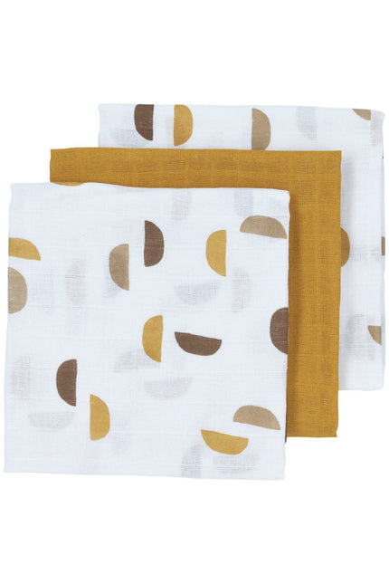 Meyco Wasbare Luier Shapes Honey Gold 3st koop je bij Babywinkel