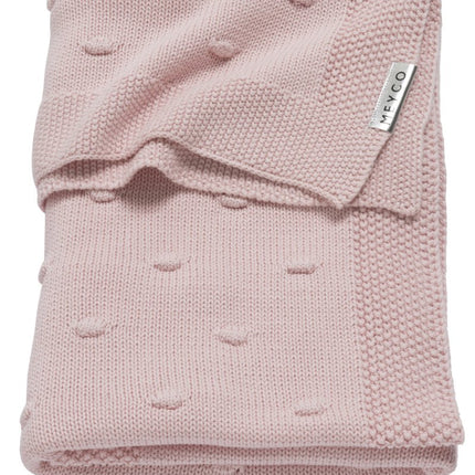 Meyco Wiegdeken Knots Roze koop je bij Babywinkel