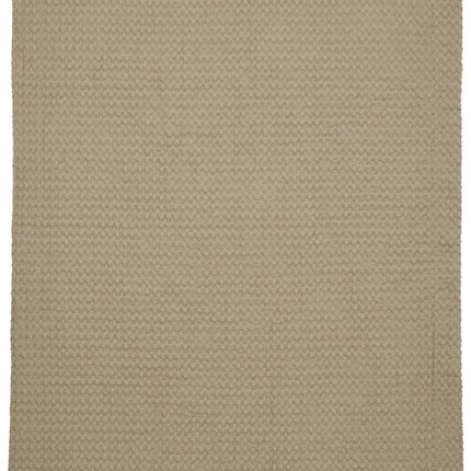 Meyco Wiegdeken Wafel Teddy Taupe 75X100cm koop je bij Babywinkel