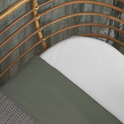 Meyco Wieglaken 2St Cheetah Forest Green Forest Green koop je bij Babywinkel