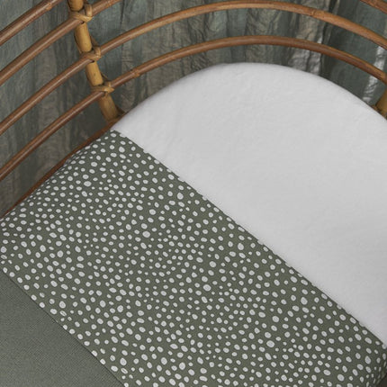 Meyco Wieglaken 2St Cheetah Forest Green Forest Green koop je bij Babywinkel