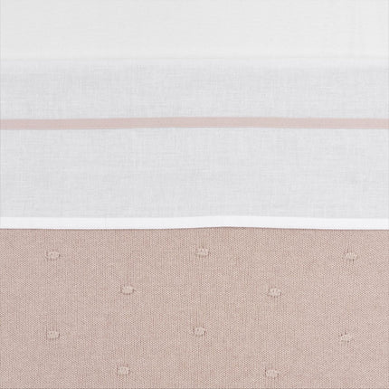 Meyco Wieglaken Bies Soft Pink koop je bij Babywinkel