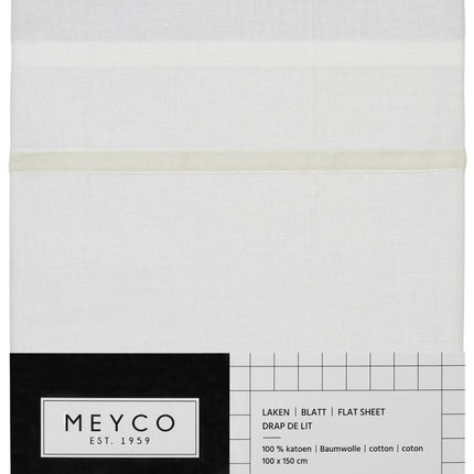 Meyco Wieglaken Bies Velvet Offwhite koop je bij Babywinkel