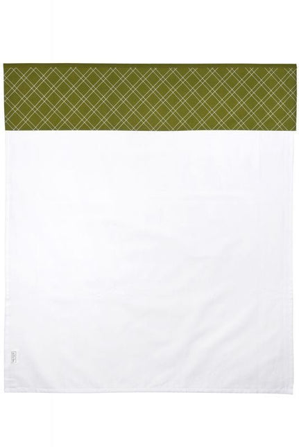 Meyco Wieglaken Double Diamond Avocado koop je bij Babywinkel