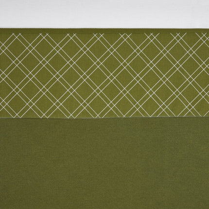 Meyco Wieglaken Double Diamond Avocado koop je bij Babywinkel