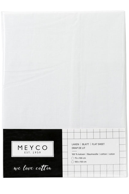 Meyco Wieglaken Wit koop je bij Babywinkel