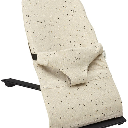 Meyco Wipstoel Hoes Rib Mini Spot Sand Melange koop je bij Babywinkel
