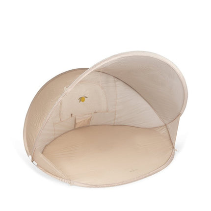 Mini Strandtent Pop Up UV 50+ Theestreep koop je bij Babywinkel