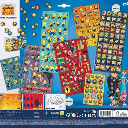 Minions Stickers 7st koop je bij Babywinkel