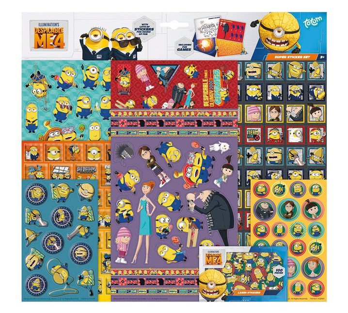 Minions Stickers 7st koop je bij Babywinkel