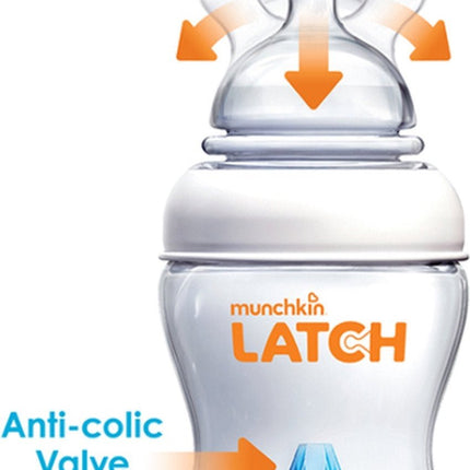 Munchkin Babyfles 3 Delig Latch Zuigfles 120ml koop je bij Babywinkel