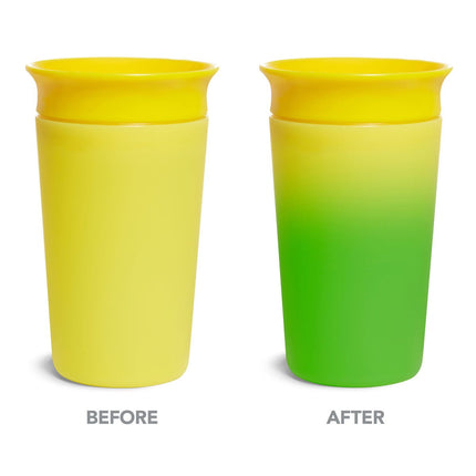 Munchkin Oefenbeker Changing Color Cup Yellow koop je bij Babywinkel