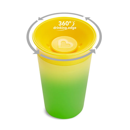 Munchkin Oefenbeker Changing Color Cup Yellow koop je bij Babywinkel