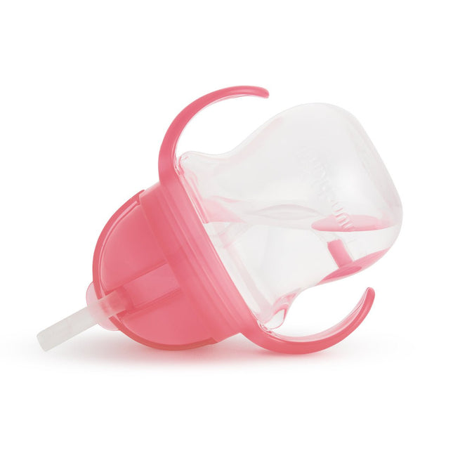 Munchkin Rietjesbeker Pink 207 ml koop je bij Babywinkel