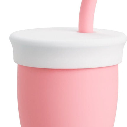 Munchkin Rietjesbeker Silicone Pink koop je bij Babywinkel