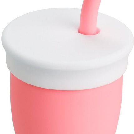 Munchkin Rietjesbeker Silicone Pink koop je bij Babywinkel