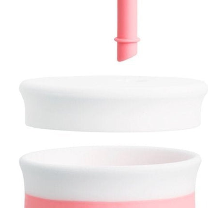Munchkin Rietjesbeker Silicone Pink koop je bij Babywinkel