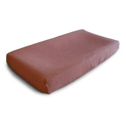 Mushie Aankleedkussenhoes Cedar koop je bij Babywinkel