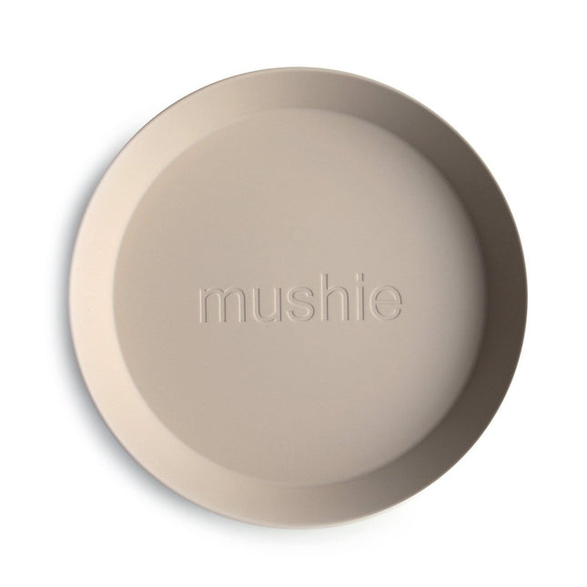 Mushie Baby Bordje Rond Vanilla 2st koop je bij Babywinkel