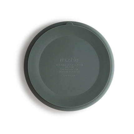 Mushie Baby Bordje Silicone Dried Thyme koop je bij Babywinkel