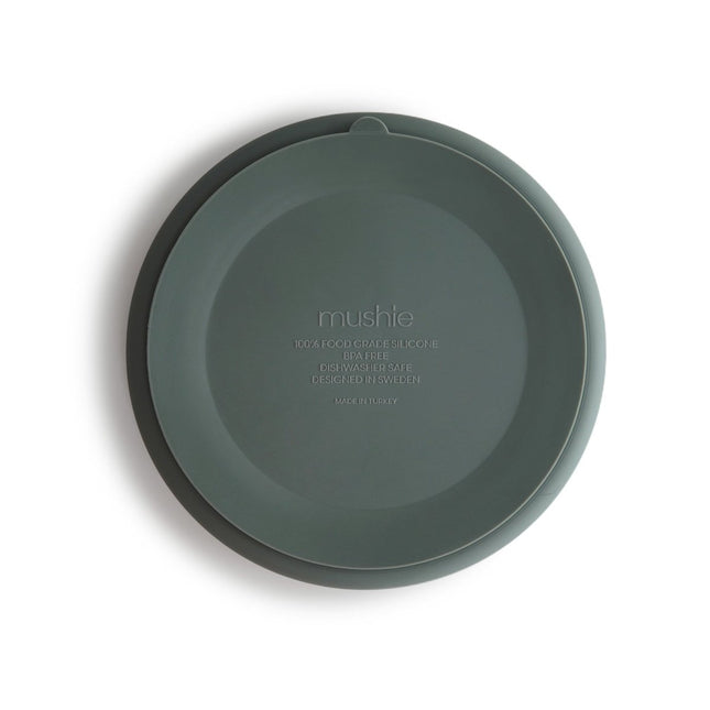 Mushie Baby Bordje Silicone Dried Thyme koop je bij Babywinkel