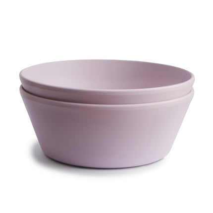 Mushie Baby Kom Rond Soft Lilac 2st koop je bij Babywinkel