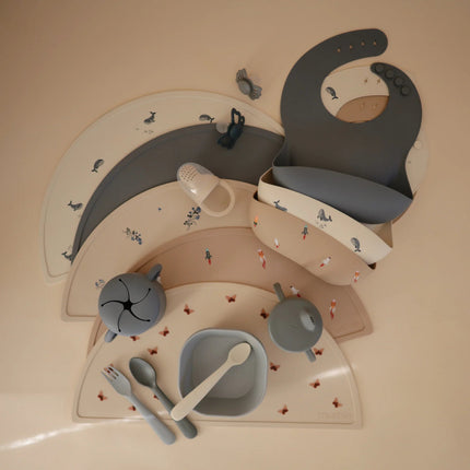 Mushie Baby Kom Vierkant Sage 2st koop je bij Babywinkel