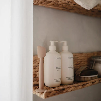 Mushie Baby Shampoo & Body Wash Fragance Free 400ml koop je bij Babywinkel