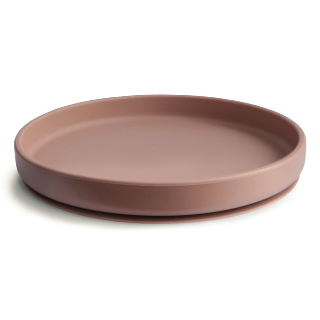 Mushie Babybord Cloudy Mauve koop je bij Babywinkel