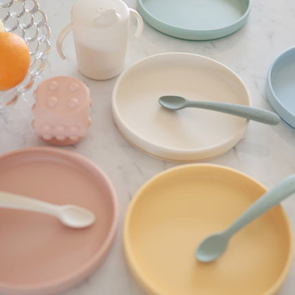 Mushie Babybord Daffodil koop je bij Babywinkel