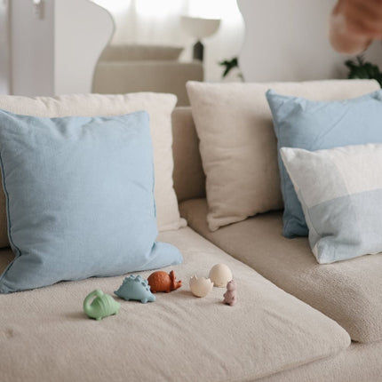 Mushie Badspeelgoed Dino 4 - Pack Set koop je bij Babywinkel