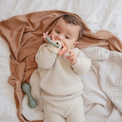 Mushie Bijtring Dino koop je bij Babywinkel