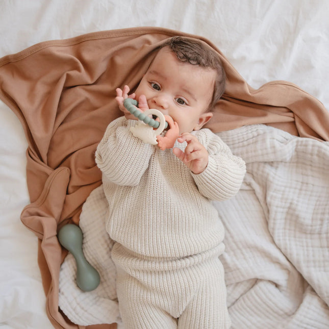 Mushie Bijtring Dino koop je bij Babywinkel