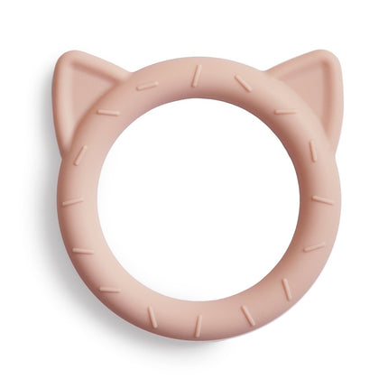 Mushie Bijtring Kat Blush koop je bij Babywinkel